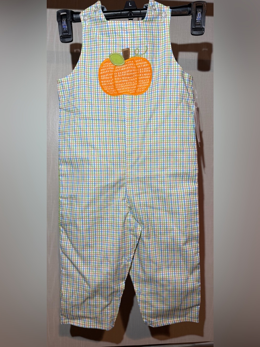 Bailey Boys Kids Plaid One-Piece Reversible Outfit